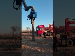 12 মিটার সর্বোচ্চ পিল দৈর্ঘ্য পিল ড্রাইভার