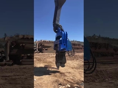 এক্সক্যাভারের জন্য হাইড্রোলিক পিল ড্রাইভার