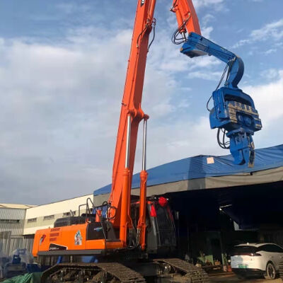 Heavy-Duty Pile Driver | 1700kg Hammer Weight for Stable 10-Meter Deep Driving