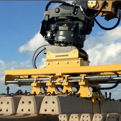Hydraulic Trencher Rail Attachment: Stable Running & High-Speed Performance