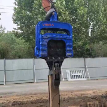 Four Eccentric High-Driving-Force Pile Driver – Ideal for 48-52 Tons Piling Projects