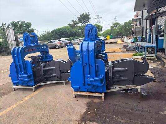FV-700 Four Eccentric Pile Driver With Self-Lubricating Bearing & High-Flow Merging Valve