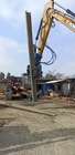 Side Grip Pile Driver piling from different angle