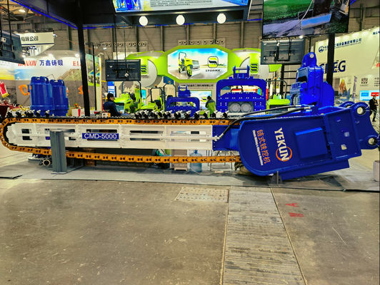 বাঁধ ও তীরভূমি নির্মাণে উচ্চ-দক্ষ মৃত্তিকা স্থিতিশীলতার জন্য সিএমডি চেইন কাটার