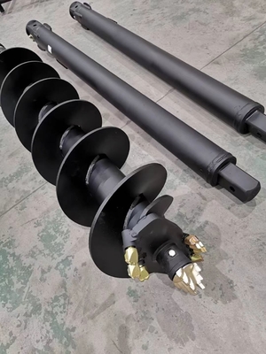 Hydraulic Earth Drilling Auger 12000N For 8-13 Tons Excavator