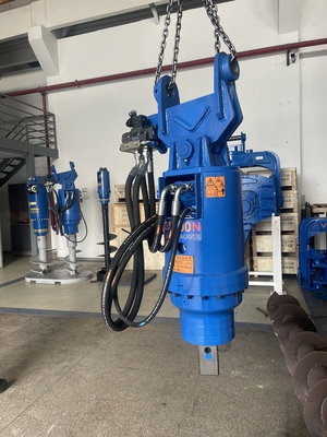 Hydraulic Earth Drilling Auger 12000N For 8-13 Tons Excavator