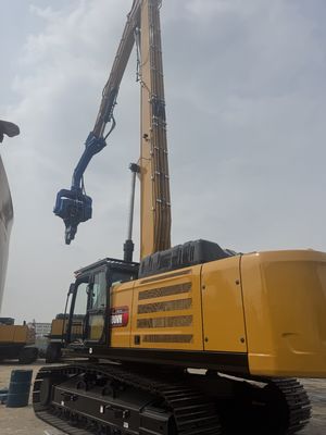 Yellow PCF 330 Series Excavator Mounted Hydraulic Vibro Hammer