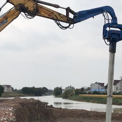 Hydraulic Sheet Pile Driver: Eco-Friendly Operation & High-Efficiency Piling
