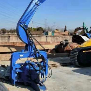 High Accuracy CAT 420 Pile Driver – Large Vibro Type for Precision Construction