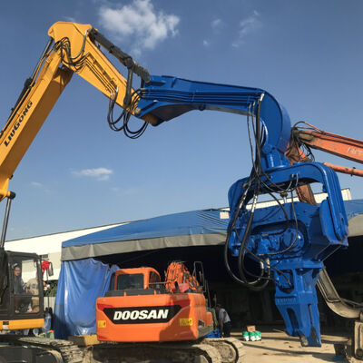 Hydraulic Sheet Pile Driver - 2750RPM, 2.75T & 12M Piling Depth + Eco-Friendly