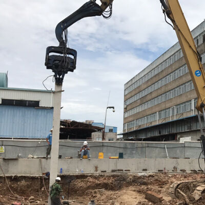 অফশোর ফাউন্ডেশন হাতুড়ি শীট পাইল ড্রাইভিং মেশিন