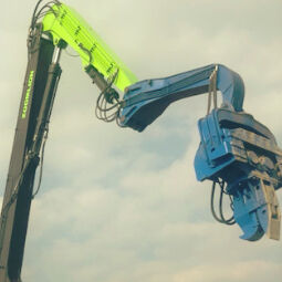 Heavy-Duty Hydraulic Pile Driver | Top Performance for Extended Sheet Pile Projects