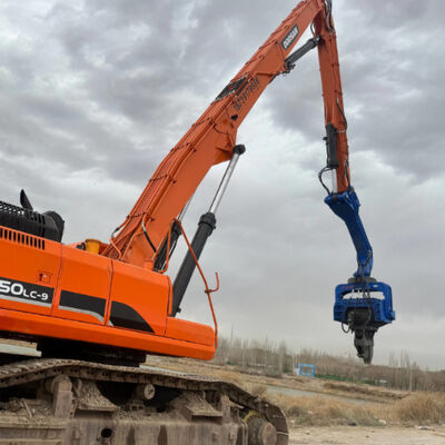 হাইড্রোলিক পাইল ড্রাইভার: ডিপ ফাউন্ডেশনের জন্য 485 kN সেন্ট্রিফিউগাল ফোর্স এবং 18 মি সর্বোচ্চ পাইল দৈর্ঘ্য
