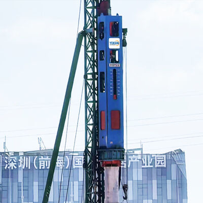 HDY22 ইমপ্যাক্ট পাইল হ্যামার | উচ্চ স্ট্রাইক শক্তি এবং শক্তিশালী স্থায়িত্ব