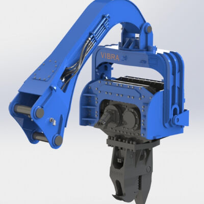 PCF 350 সিরিজ হাইড্রোলিক পাইল ড্রাইভার | উচ্চ দক্ষতা এবং মাল্টি-খননকারী সামঞ্জস্য