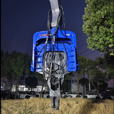 খননকারীদের জন্য শক্তিশালী পাইল ড্রাইভার: 24 মি সর্বোচ্চ গভীরতা এবং বহুমুখী কর্মক্ষমতা