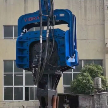 65-75T এক্সকাভেটরগুলির জন্য উচ্চ-টর্ক পাইল ড্রাইভার: চারটি কেন্দ্রিক ডিজাইন