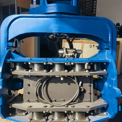 360 Degree Pile Driver: 12M Vibro Hammer for 23-27 Ton Excavators – Versatile Application & Perfect Excavator Match