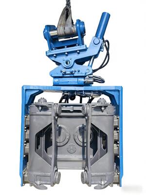 খননকারীদের জন্য সাইড গ্রিপ পাইল ড্রাইভার SV-400 656kN হাইড্রোলিক ভাইব্রেটরি হ্যামার