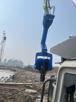 FV-700 Four Eccentric Pile Driver With Self-Lubricating Bearing & High-Flow Merging Valve