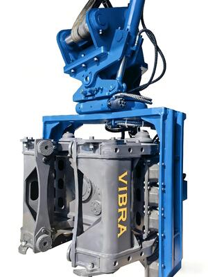 সাইড গ্রিপ পাইল ড্রাইভার প্রস্তুতকারক – SV-400 ফুল স্লিভিং মেকানিজম অ্যাসেম্বলি লো হেডরুম অপারেশন সহ