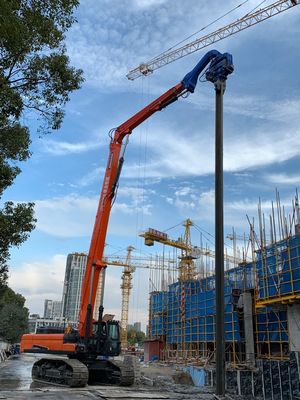 Powerful Concrete Pile Driving Equipment , Hydraulic Pile Driving Machine