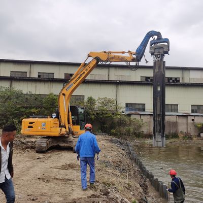 Heavy-Duty Pile Driver - 10-Meter Penetration & 2800 RPM Vibration
